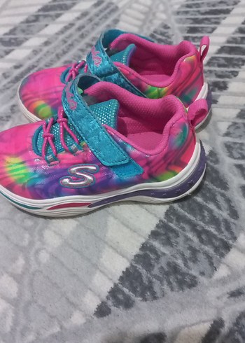 Kız Çocuk Çok Renkli Fırfırlı Spor Ayakkabı - Görsel 3