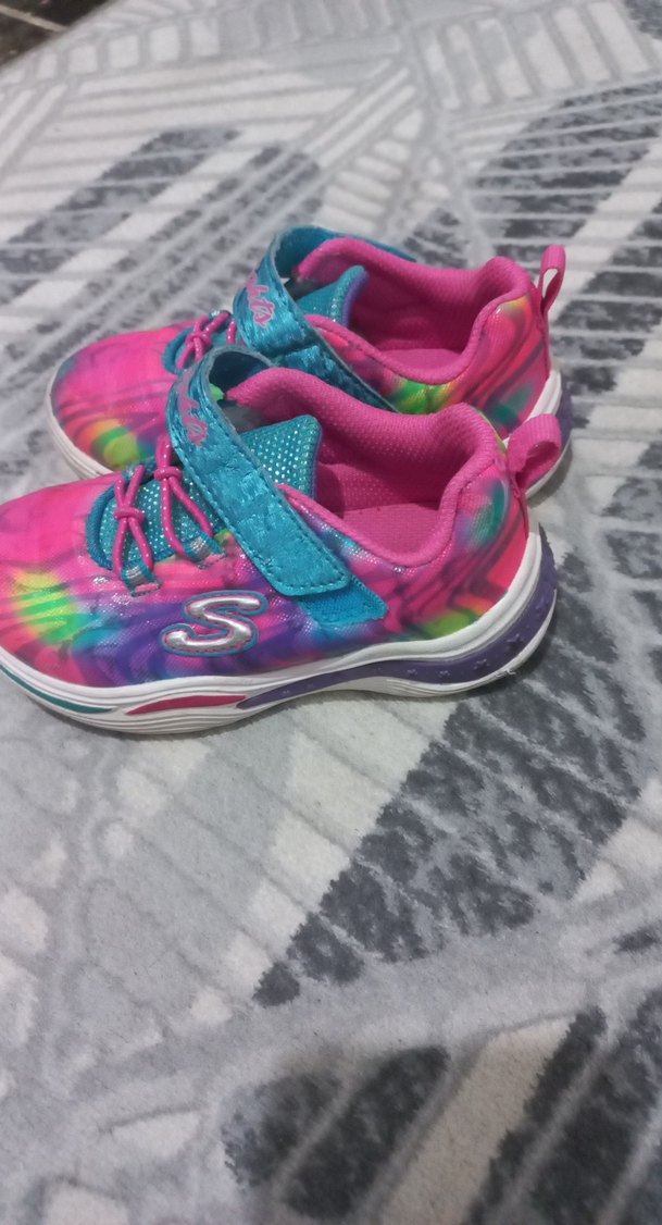 Kız Çocuk Çok Renkli Fırfırlı Spor Ayakkabı - Görsel 3