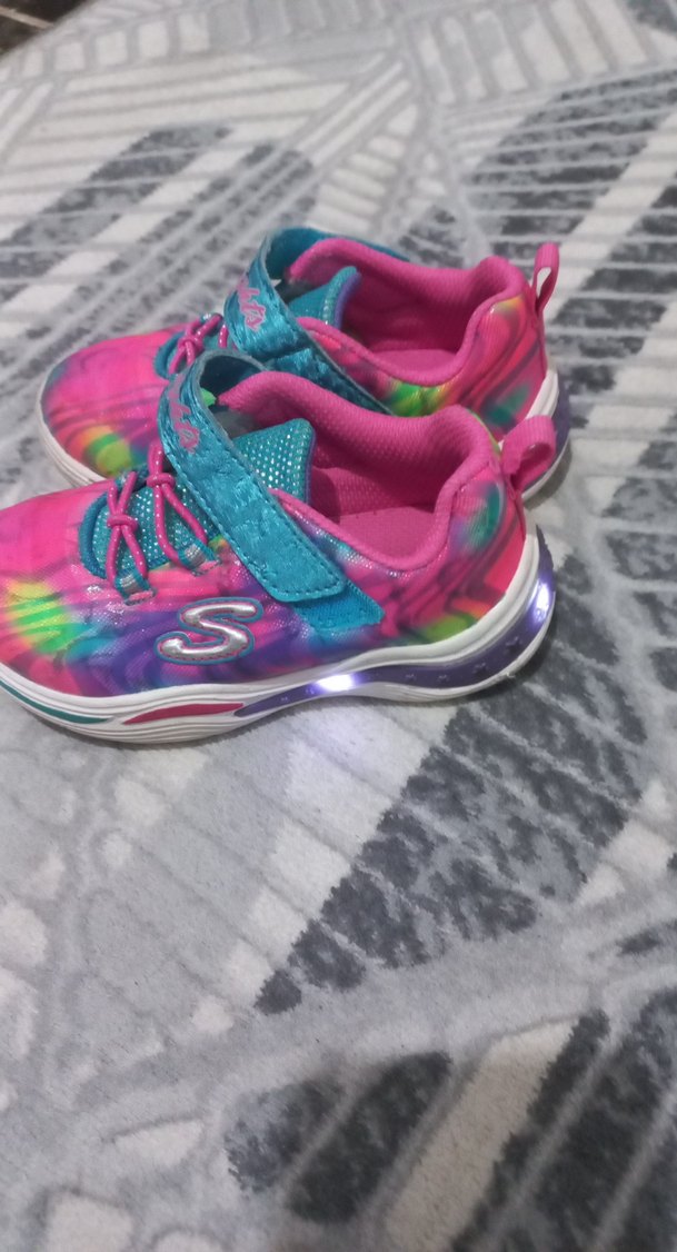 Kız Çocuk Çok Renkli Fırfırlı Spor Ayakkabı - Görsel 2