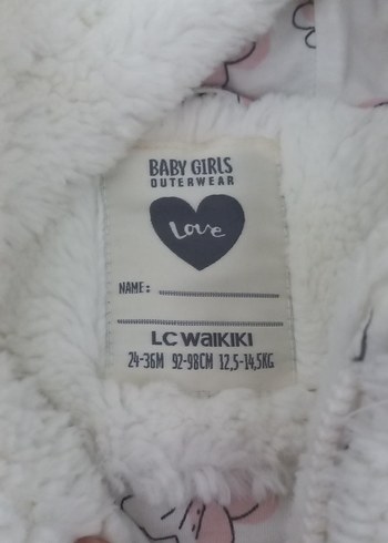 Kız Çocuk Beyaz Kürklü Yelek - Görsel 3