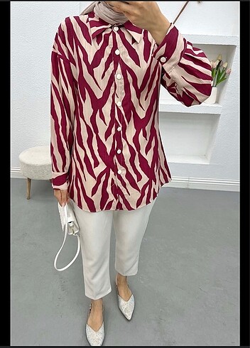 Zebra Desen Tunik