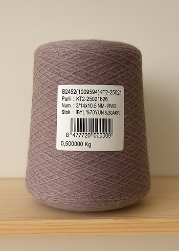 %70 Yün %30 Akrilik İplik 0.5 Kg