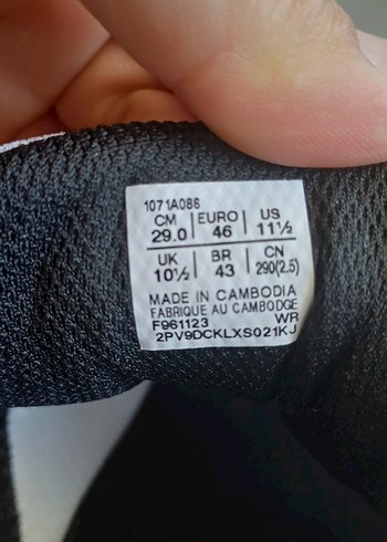 Asics upcourt 5 voleybol masa tenisi salon ayakkabısı. - Görsel 3