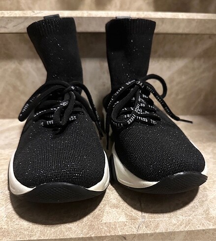 37 Beden siyah Renk Tyess B&G Store Çorap Model Spor Ayakkabı