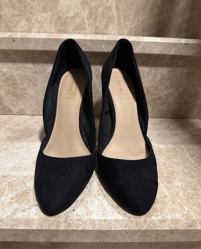 Bershka Bershka Siyah Topuklu Ayakkabı Stiletto