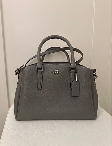 Coach Sage Model Gri Çanta Orijinal