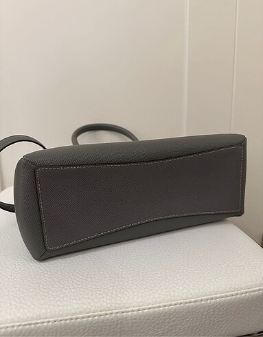 Beden gri Renk Coach Sage Model Gri Çanta Orijinal