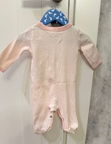 6 Ay Beden Carters Kız Bebek Tavşanlı Çizgili Tulum Orijinal