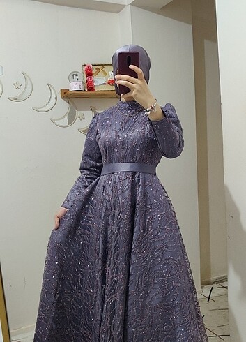 Tesettür prenses model Eva abiye