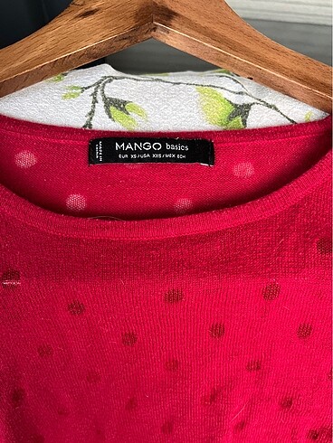 xs Beden Mango truvakar kol baharlık bluz