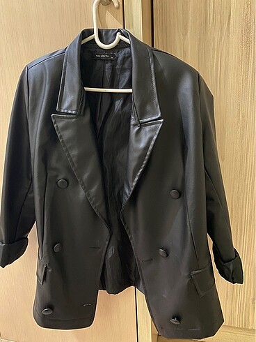 Deri Blazer Ceket