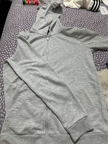Fermuarlı sweatshirt