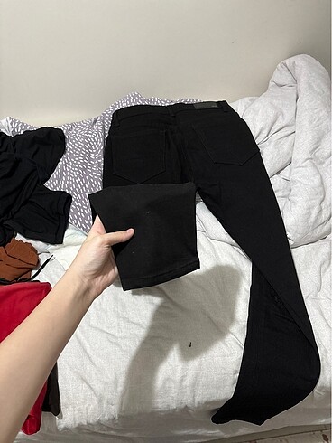 30 Beden siyah Renk Pantolon