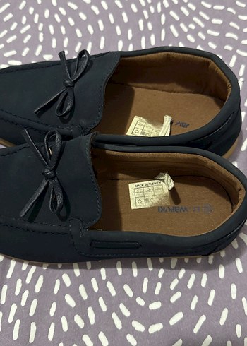 lacivertErkek Çocuk Fiyonklu Loafer - Görsel 2