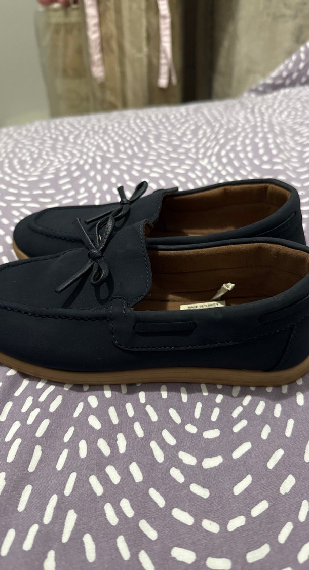 lacivertErkek Çocuk Fiyonklu Loafer - Görsel 3