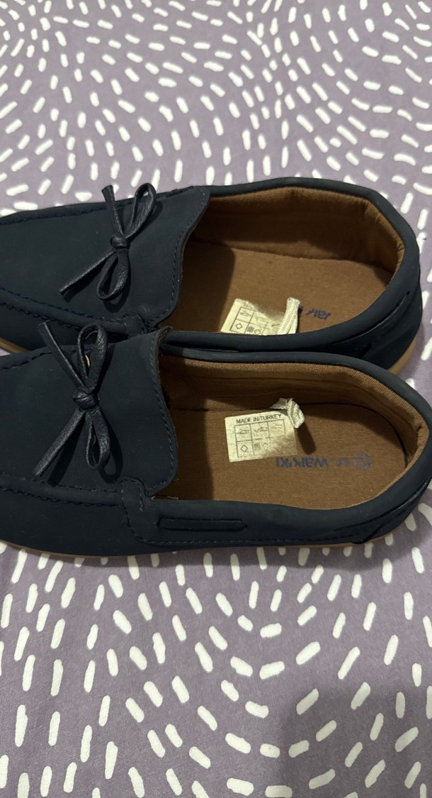 lacivertErkek Çocuk Fiyonklu Loafer - Görsel 2