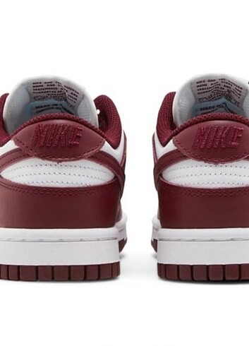 36 Beden bordo Renk NİKE DUNK LOW Bu You
