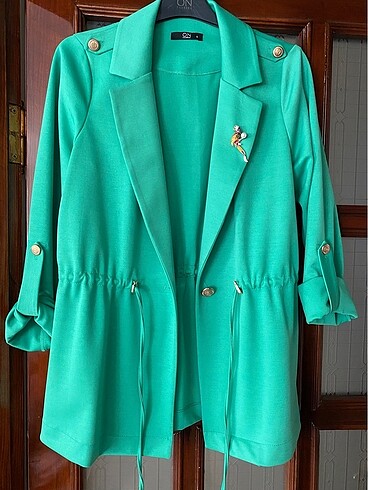 On Fashion On marka yeşil ceket