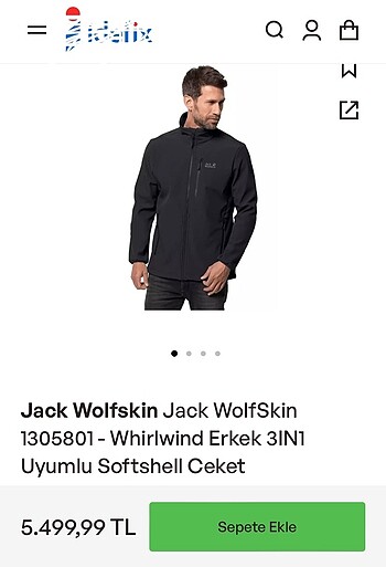 Jack Wolfskin Whirldwind Ceket