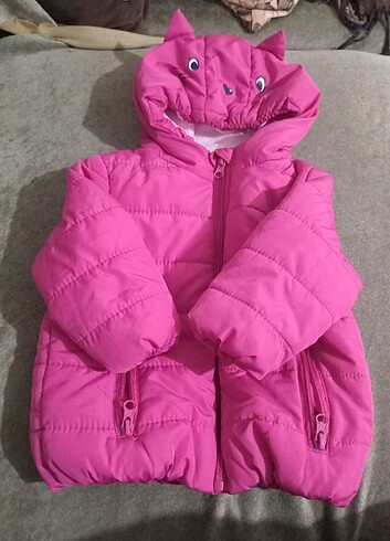 6-18 aylık kız bebek mont