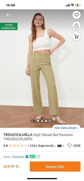 Milla pantalon