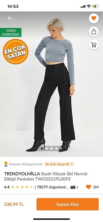 Milli pantalon