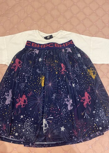 Beverly Baskılı Beyaz Kız Tişörtü - Görsel 7