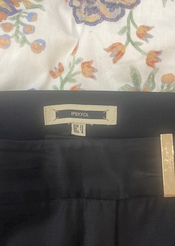 ipekyol Siyah İpekyol Yuksek Bel Pantolon