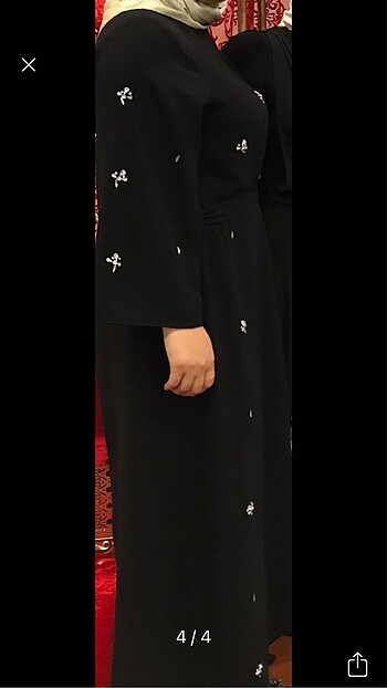 Taşlı rahat elbise
