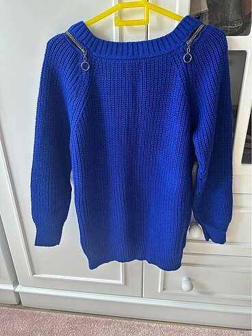 Fermuar detaylı kazak - Görsel 3