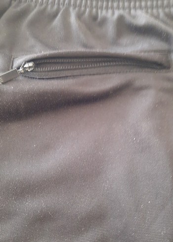 Adidas Siyah Beyaz Fermuarlı erkek esofman takimi - Görsel 13