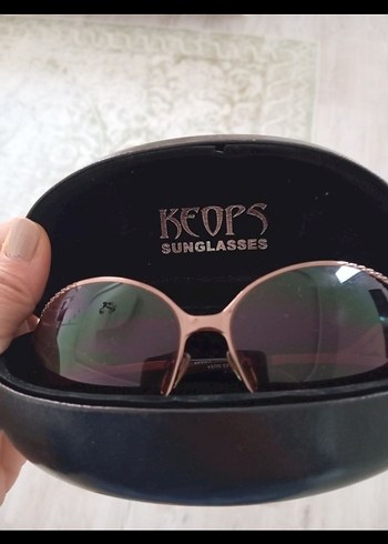Fermuarlı Kılıflı Keops Güneş Gözlüğü