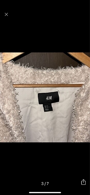 m Beden ten rengi Renk H&M Ceket