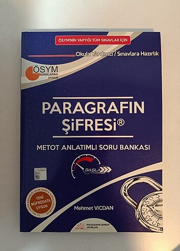 PARAGRAFIN ŞİFRESİ ÖSYM 