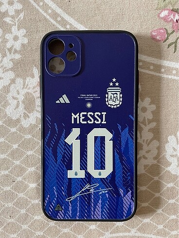 iPhone 11 Kılıf - Messi 2022 Dünya Kupası