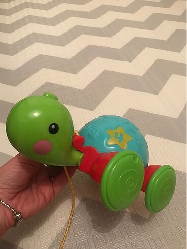 Fisher price çek Çek kaplumbağa