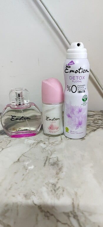 Emotion parfüm set 