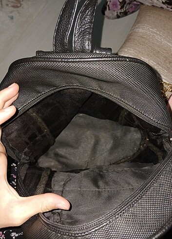 Diğer Siyah orta boy sırt çantası 