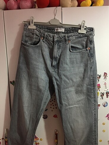 42 Beden gri Renk zara kot pantolon