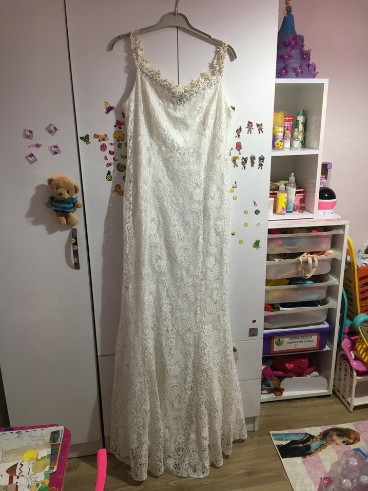 Beyaz abiye - Görsel 2