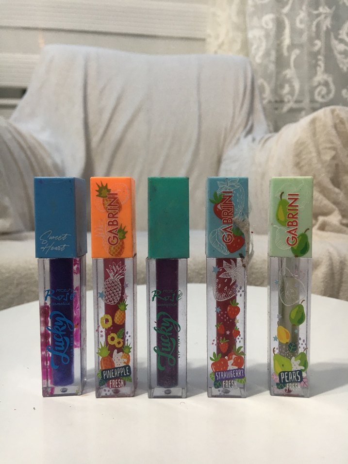 Renkli Çoklu Lip Gloss Seti - Görsel 3