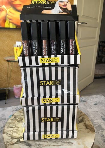 Sıfır metalik matte lipgloss