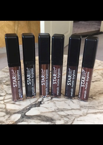 Diğer Sıfır metalik matte lipgloss