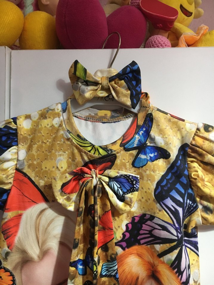 Frozen Kız Çocuk Elbise - Görsel 3