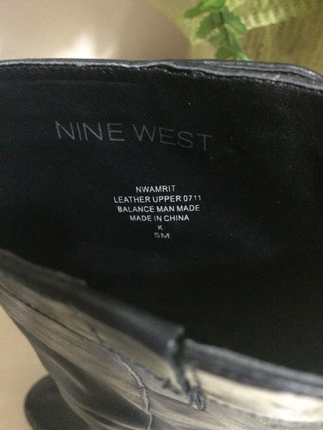Nine West Nine west deri çizme