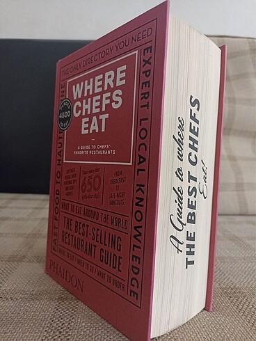 WHERE CHEFS EAT BOOK