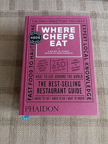 Beden WHERE CHEFS EAT BOOK