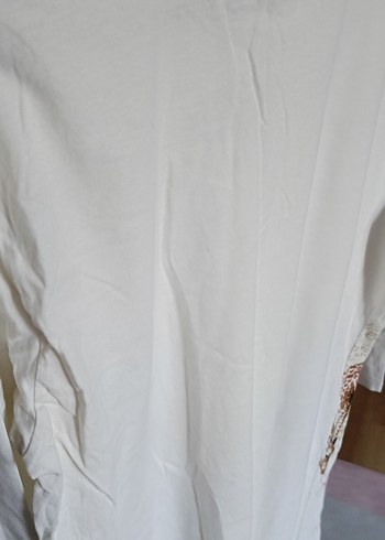 Bohem Uzun Hamile Gömleği, Kolsuz, Dökümlü - Görsel 3