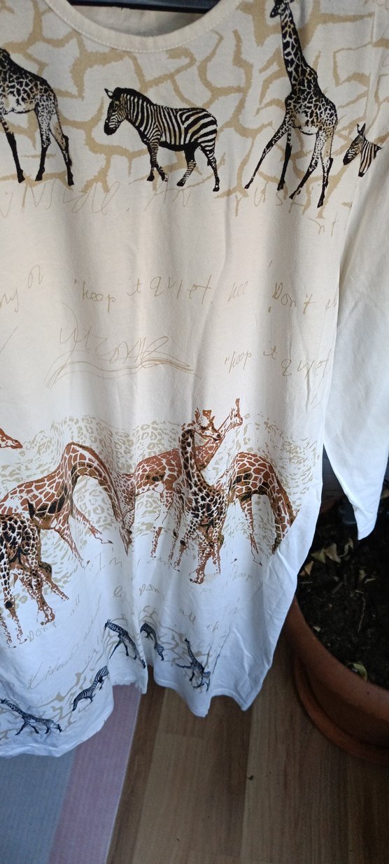 Bohem Uzun Hamile Gömleği, Kolsuz, Dökümlü - Görsel 4