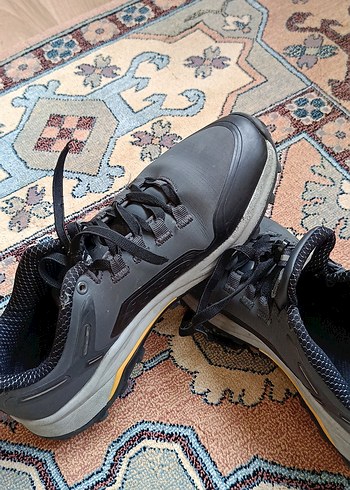 Gri Erkek Spor Ayakkabı Bağcıkları - Görsel 3